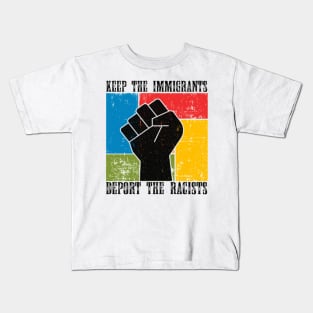 end racism Kids T-Shirt